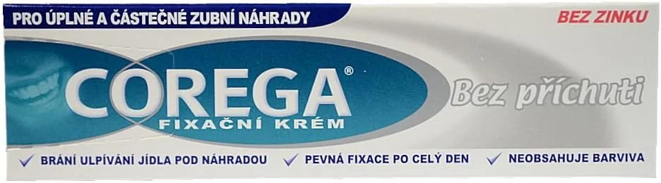 کرم چسب دندان مصنوعی Corega بدون طعم و بدون زینک 40 گرم کرم چسب دندان مصنوعی Corega بدون طعم و بدون زینک 40 گرم