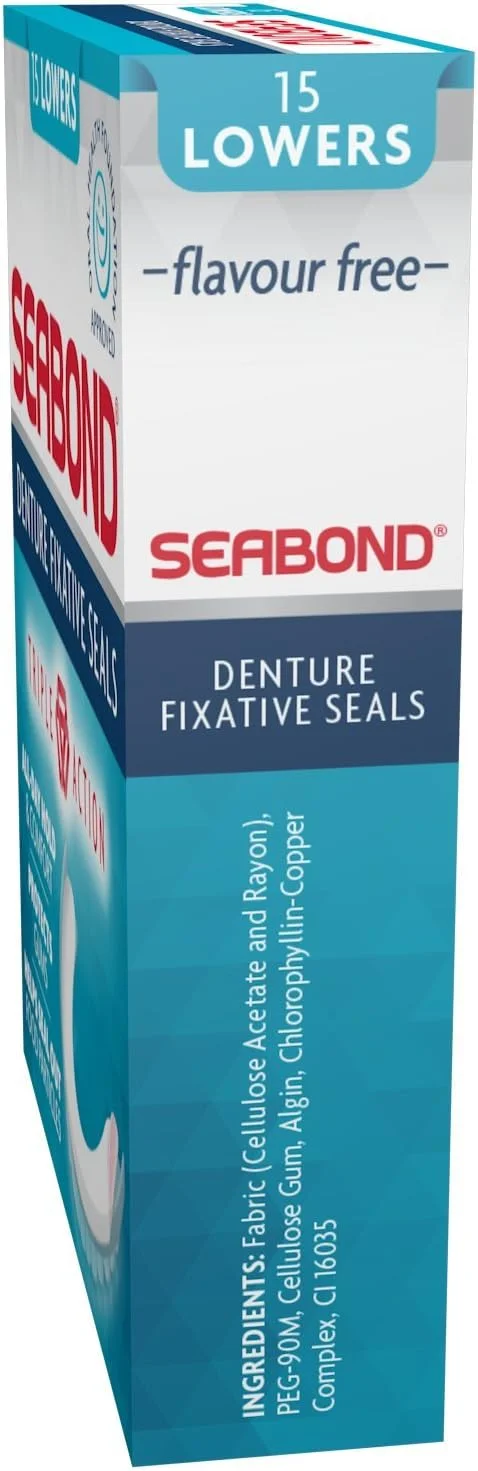 چسب دندان مصنوعی سی باند - مدل اورجینال - 15 عدد پایین - بسته 6 عددی چسب دندان مصنوعی سی باند - مدل اورجینال - 15 عدد پایین - بسته 6 عددی