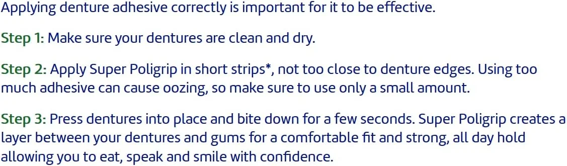 کرم چسب دندان مصنوعی سوپر پولی گریپ 68 گرمی (بسته 1 عددی)