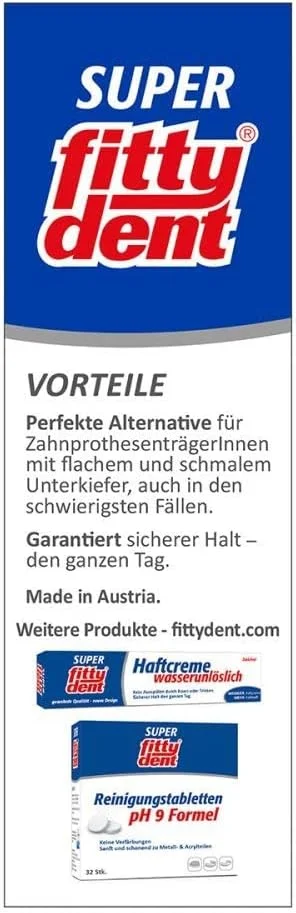 بالشتک چسب دندان مصنوعی ضد آب فیتی دنت، 15 عدد