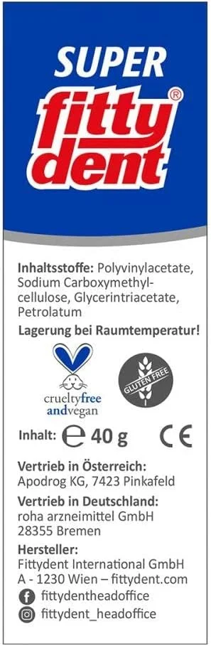 بالشتک چسب دندان مصنوعی ضد آب فیتی دنت، 15 عدد