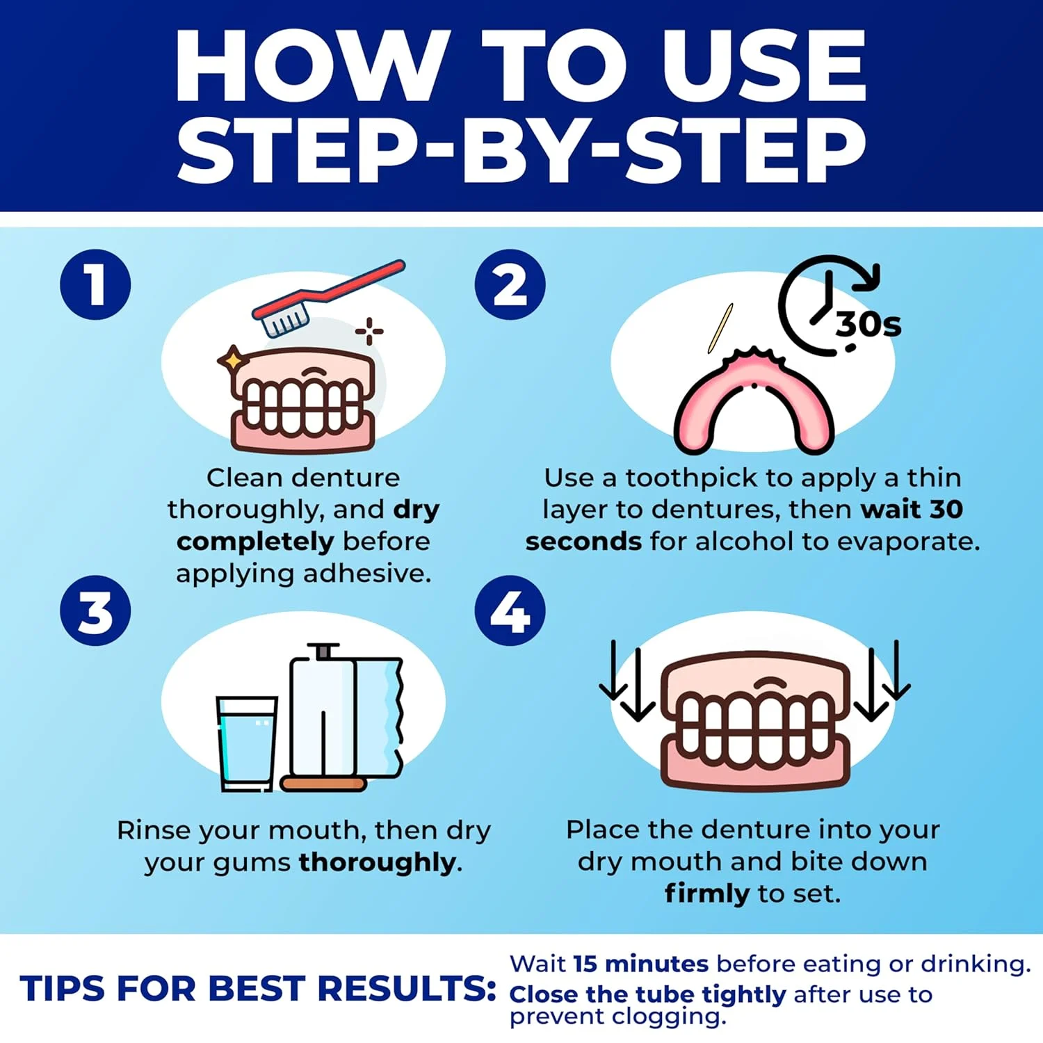 کرم چسب دندان مصنوعی DenTek SECURE، ۴۰ گرم، بایوفرس آمریکا (بسته چندتایی) کرم چسب دندان مصنوعی DenTek SECURE، ۴۰ گرم، بایوفرس آمریکا (بسته چندتایی)