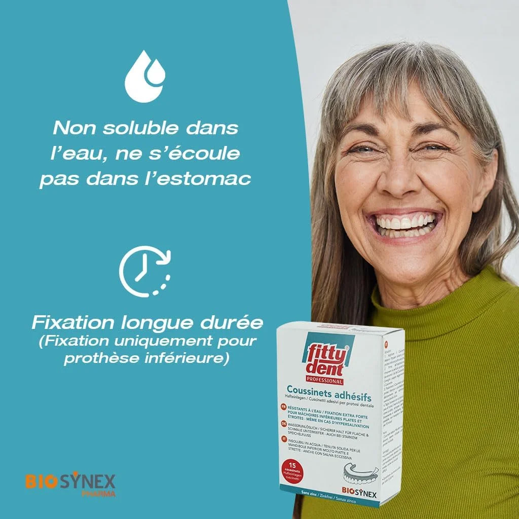 پدهای چسبی دندان مصنوعی فیتی دنت مدل Professional بسته 15 عددی پدهای چسبی دندان مصنوعی فیتی دنت مدل Professional بسته 15 عددی