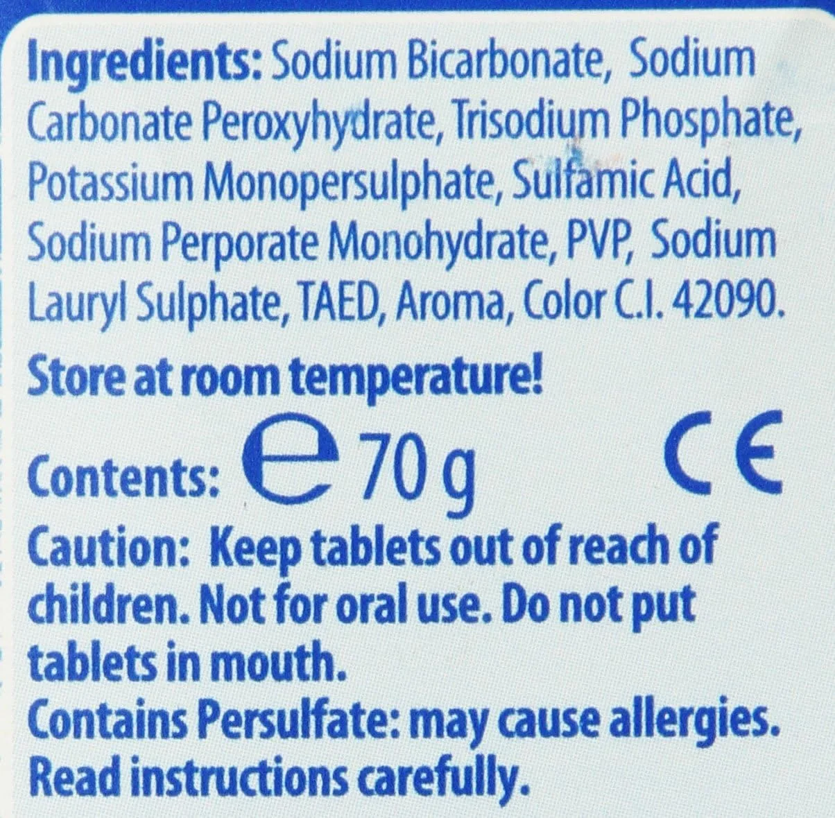 پاک کننده دندان مصنوعی ایمن (32 عدد)