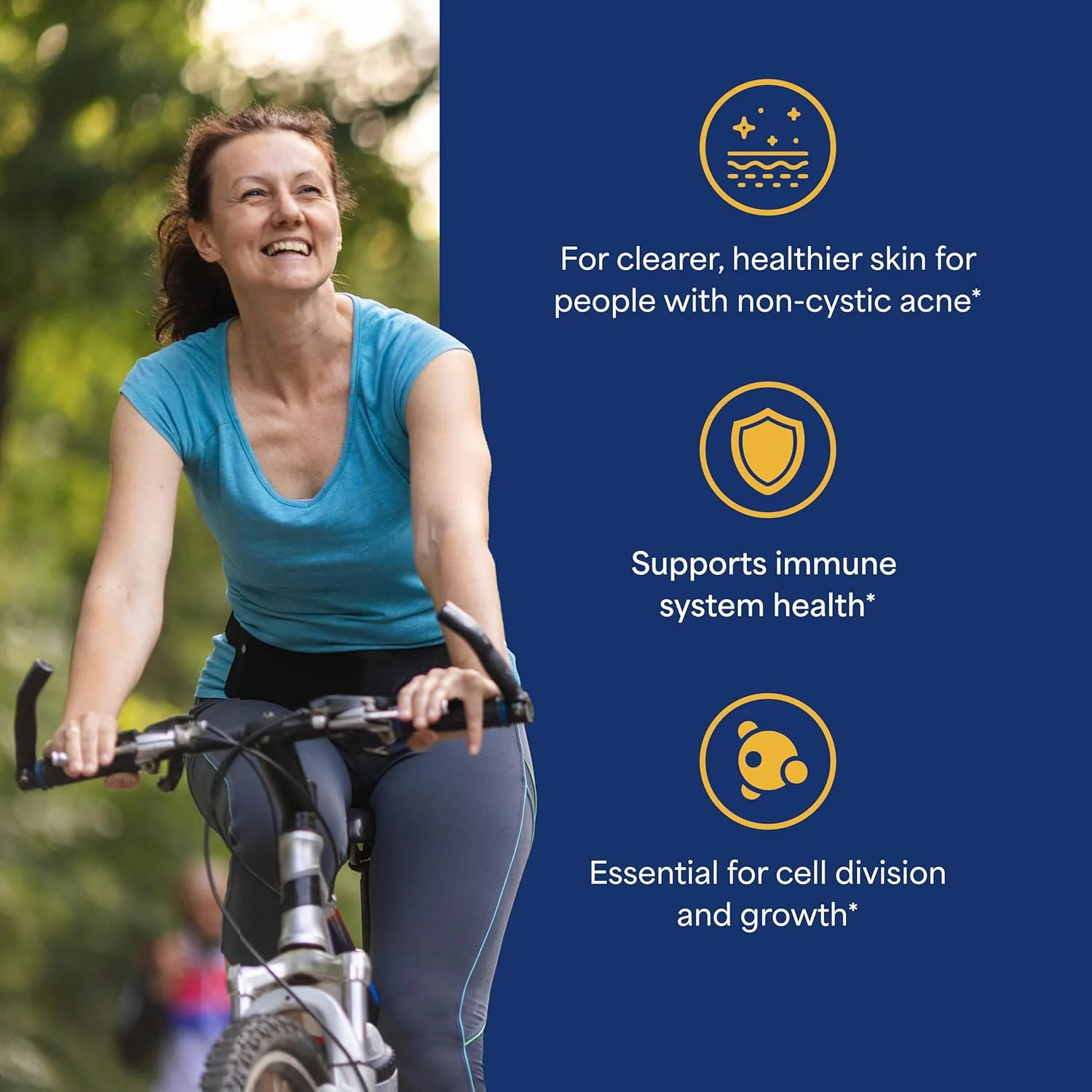 مکمل معدنی زینک Puritan's Pride برای پوست - ۱۰۰ عددی