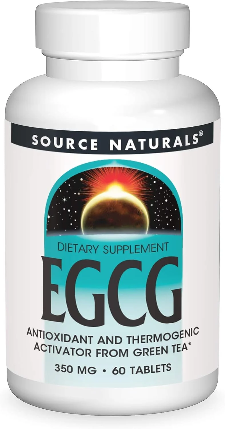 سورس نچرالز EGCG 350 میلی گرم 60 قرص