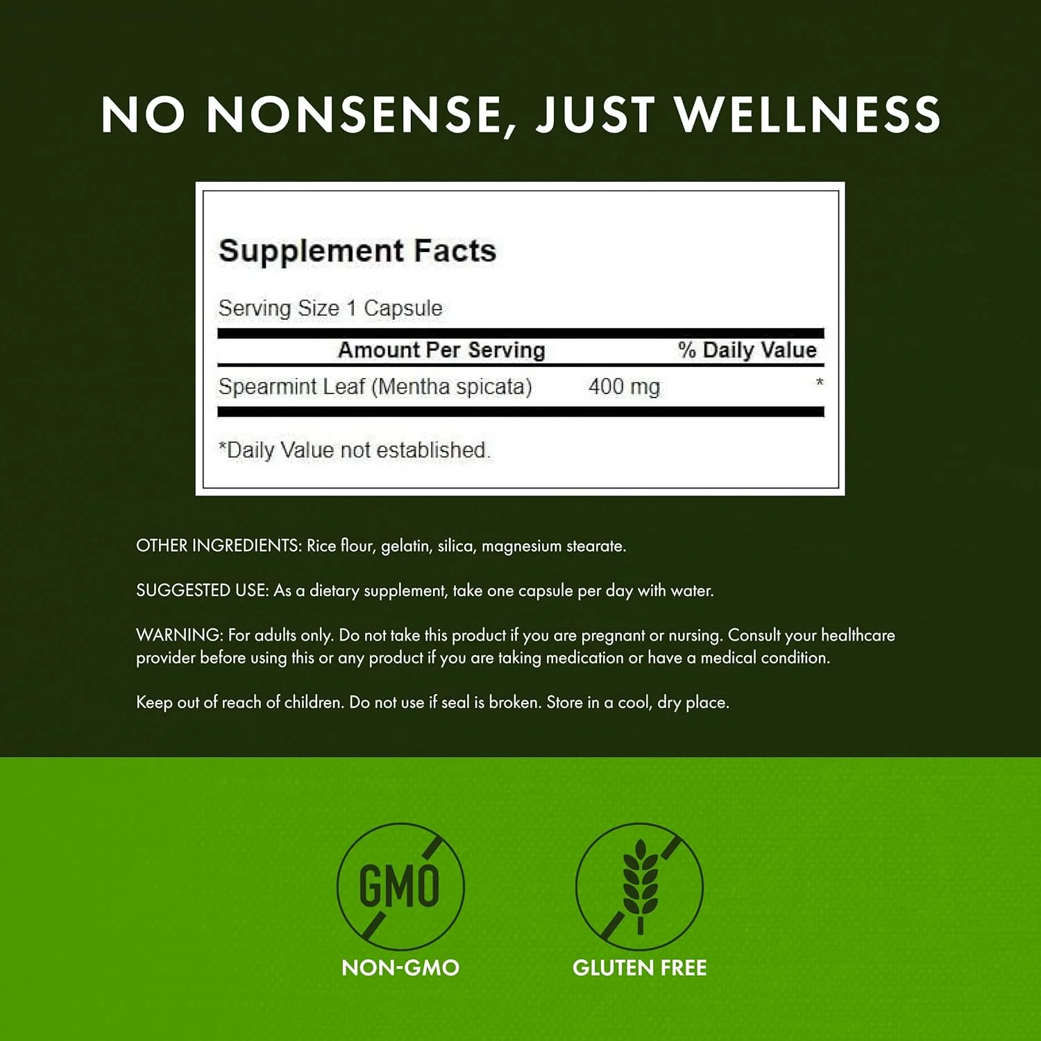 سوانسون برگ نعناع فلفلی طیف کامل 400 میلی گرم 60 کپسول سوانسون برگ نعناع فلفلی طیف کامل 400 میلی گرم 60 کپسول