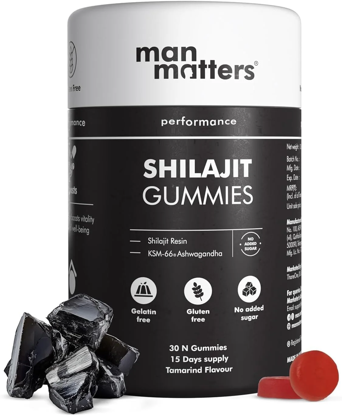 پاستیل شیلاجیت هیمالیا برای آقایان، حاوی اسید فولیک، آشواگاندا | افزایش استقامت، قدرت، انرژی | تست شده در آزمایشگاه | بدون شکر افزوده | غیر GMO | بسته 30 عددی (بسته 15 روزه) پاستیل شیلاجیت هیمالیا برای آقایان، حاوی اسید فولیک، آشواگاندا | افزایش استقامت، قدرت، انرژی | تست شده در آزمایشگاه | بدون شکر افزوده | غیر GMO | بسته 30 عددی (بسته 15 روزه)