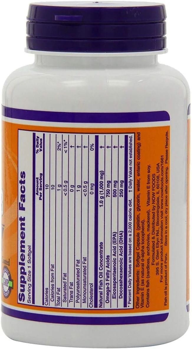 Now Food Ultra Omega-3 - 90 سافت ژل Now Food Ultra Omega-3 - 90 سافت ژل