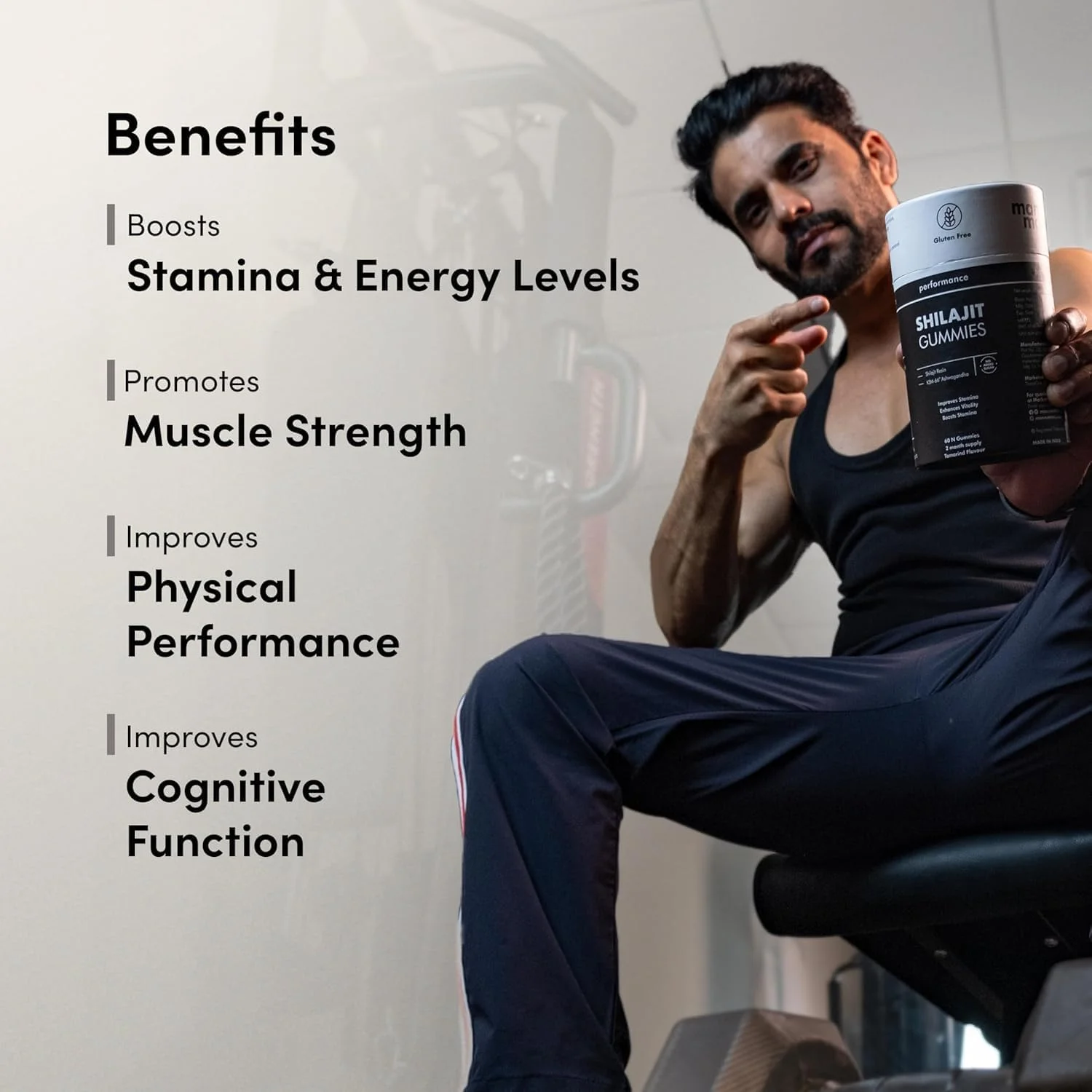 پاستیل شیلاجیت خالص پیشرفته ۴۰۰۰ میلی‌گرمی مخصوص آقایان I بدون شکر افزوده I آشواگاندا KSM-66، گوکشورا I بیش از ۷۵٪ فولوییک اسید و بیش از ۸۵ ماده معدنی کمیاب I آقایان، بانوان I غیر تراریخته I تست شده در آزمایشگاه I ۱۰۰٪ طبیعی I ۶۰ پاستیل