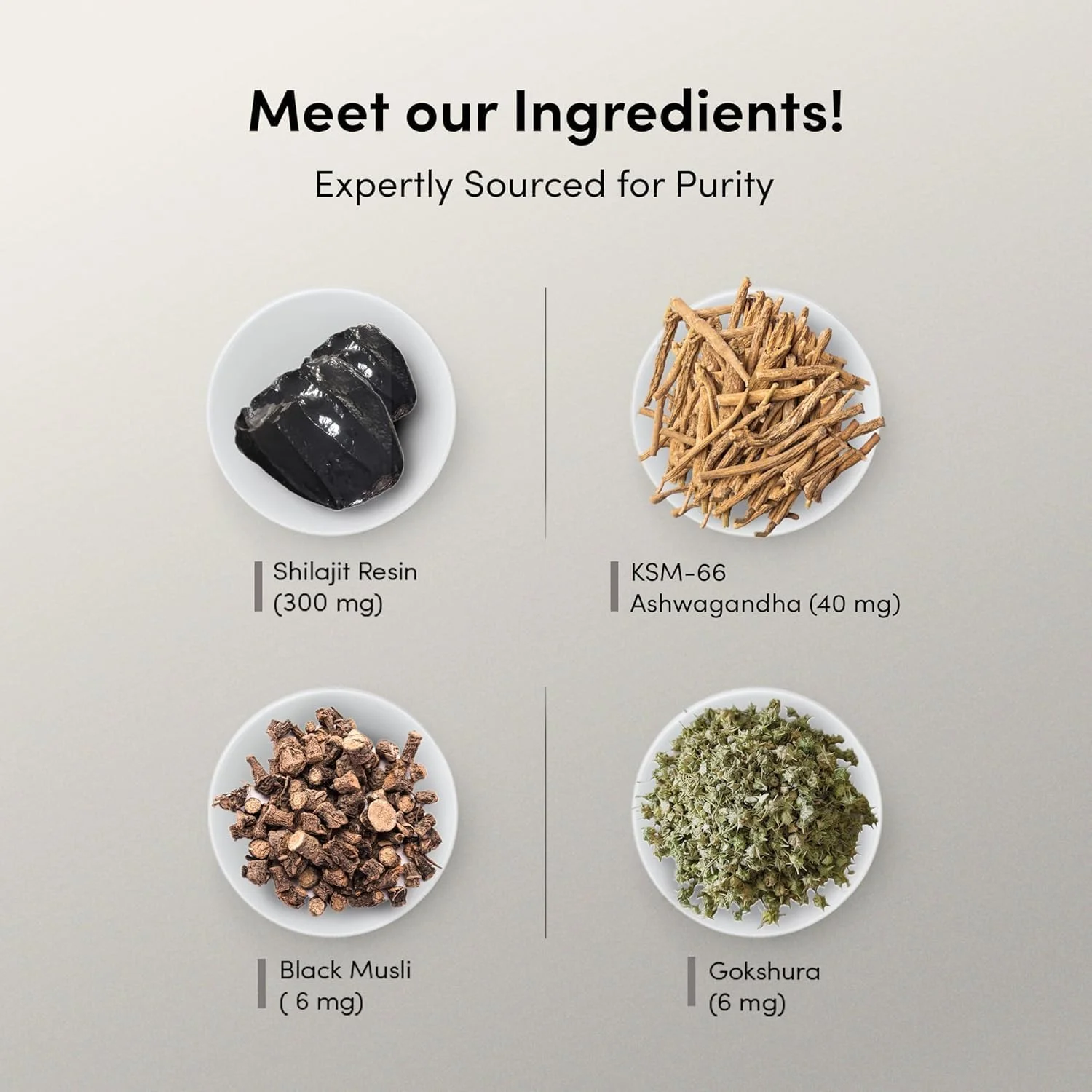 پاستیل شیلاجیت هیمالیا برای آقایان، حاوی اسید فولیک، آشواگاندا | افزایش استقامت، قدرت، انرژی | تست شده در آزمایشگاه | بدون شکر افزوده | غیر GMO | بسته 30 عددی (بسته 15 روزه)