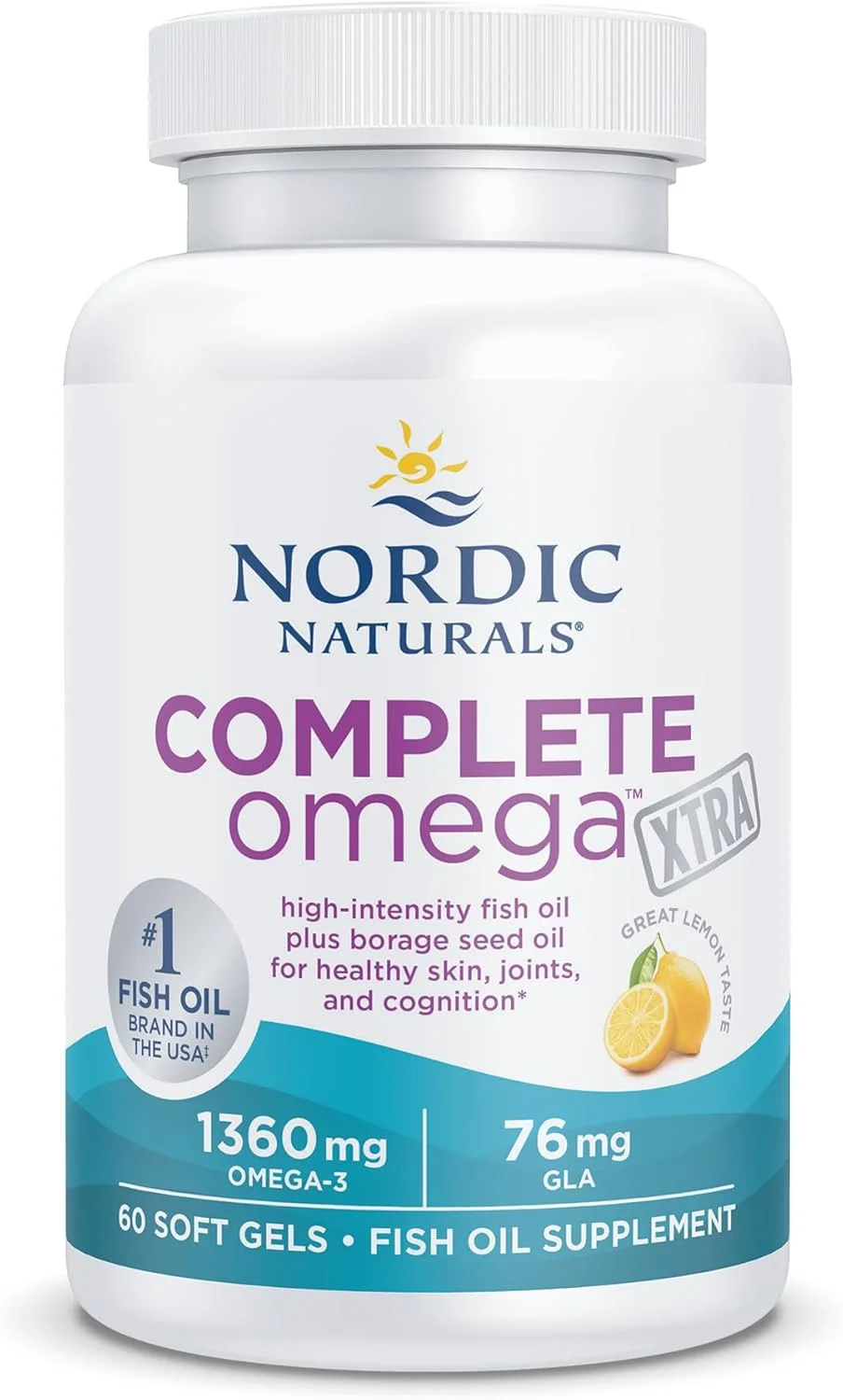 نوردیک نچرالز امگا اکسترا کامل، 60 سافت ژل