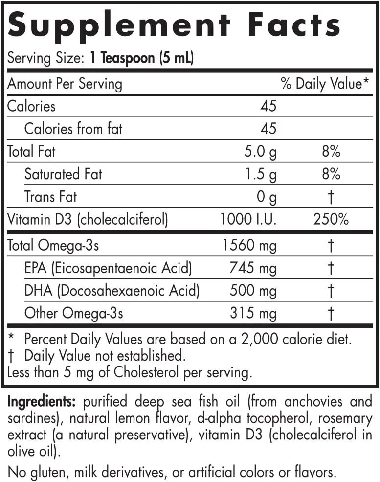 نوردیک نچرالز، امگا 3D، لیمو، 237 میلی لیتر نوردیک نچرالز، امگا 3D، لیمو، 237 میلی لیتر