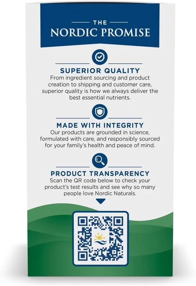 نوردیک نچرالز، امگا LDL با برنج مخمر قرمز و کوآنزیم Q10، 1000 میلی گرم، 60 سافت ژل