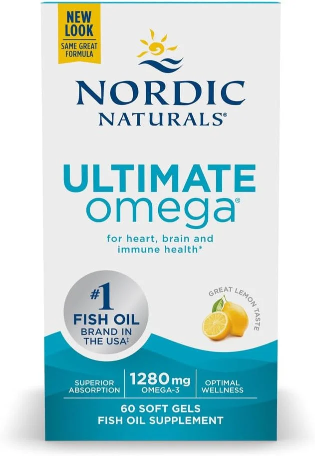 نوردیک نچرالز آلتیمیت امگا، 60 سافت ژل