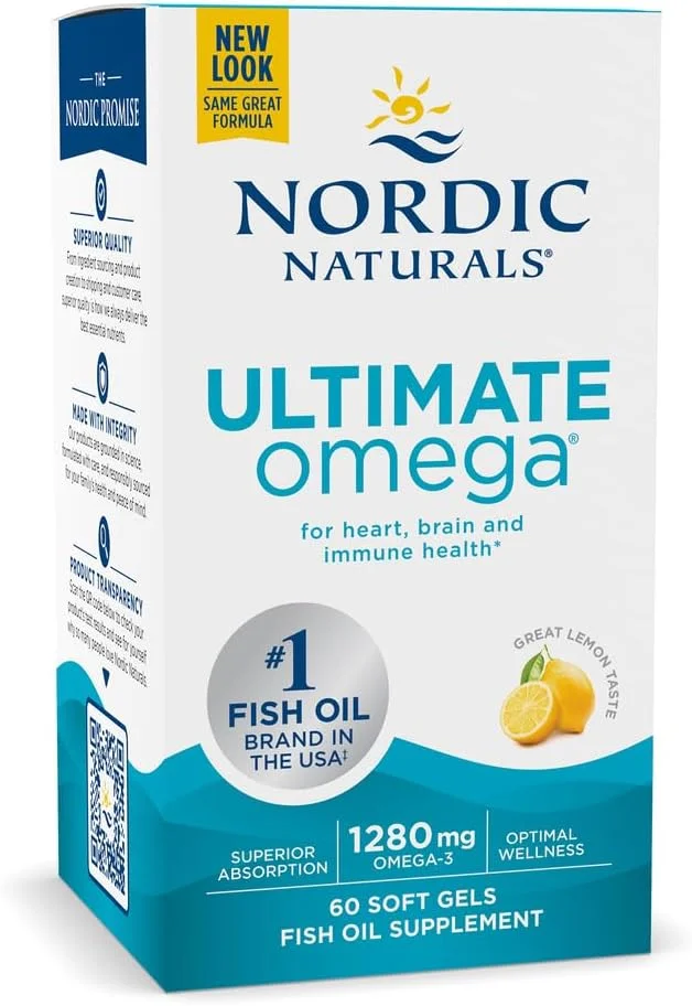 نوردیک نچرالز آلتیمیت امگا، 60 سافت ژل