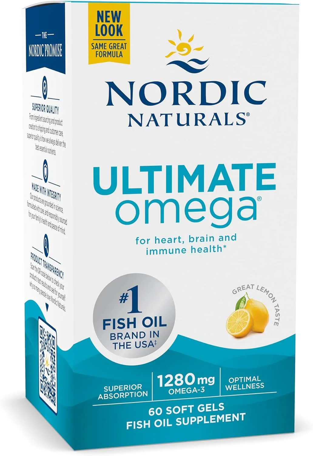 نوردیک نچرالز آلتیمیت امگا، 60 سافت ژل نوردیک نچرالز آلتیمیت امگا، 60 سافت ژل