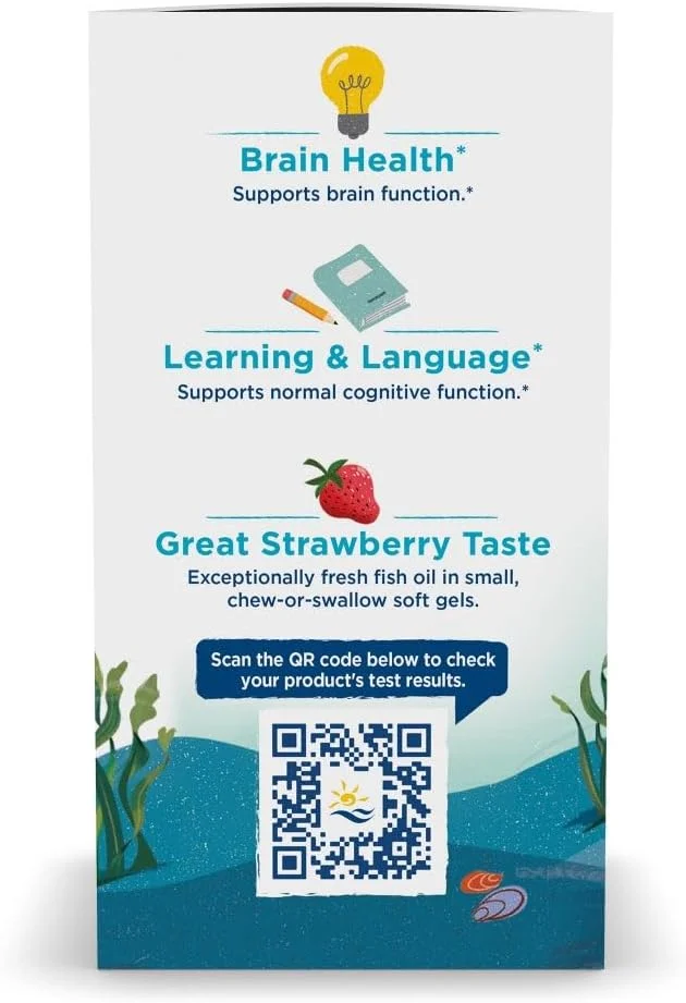 نوردیک نچرالز - امگا جونیور نهایی، 90 سافت ژل