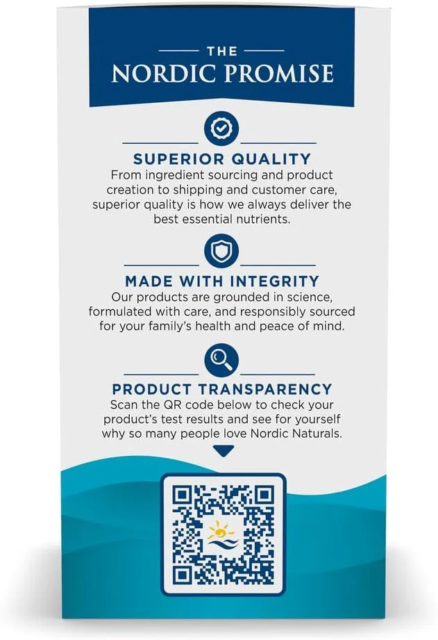 نوردیک نچرالز آلتیمیت امگا، 60 سافت ژل