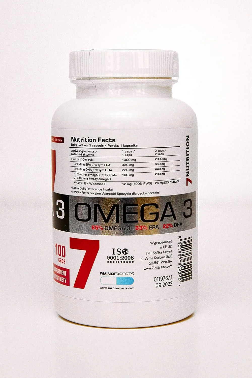 امگا 3 1000 میلی گرم 100 سافت ژل | امگا 3، EPA، DHA | برای قلب سالم و سیستم گردش خون | تامین 2 ماهه