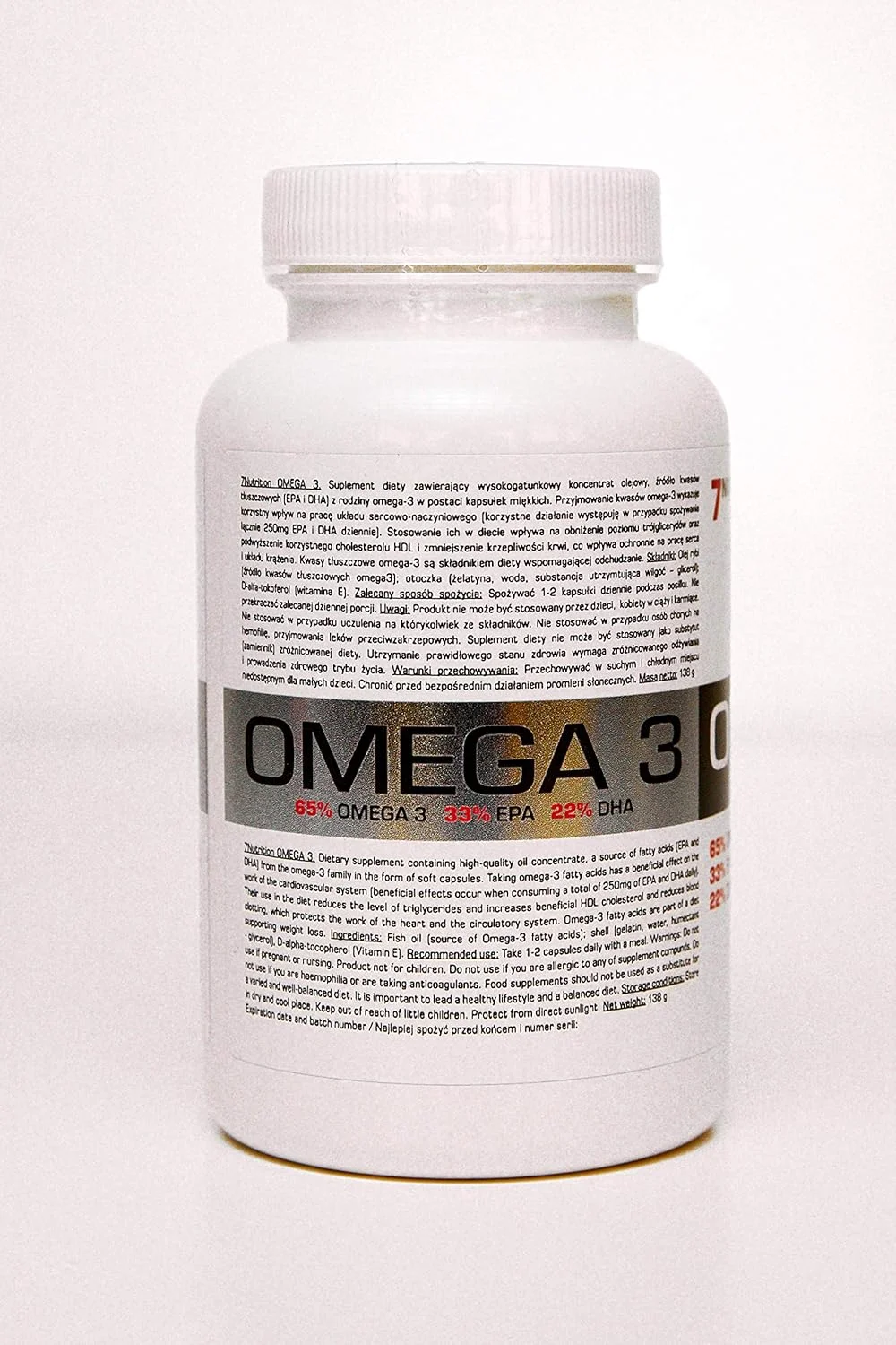 امگا 3 1000 میلی گرم 100 سافت ژل | امگا 3، EPA، DHA | برای قلب سالم و سیستم گردش خون | تامین 2 ماهه