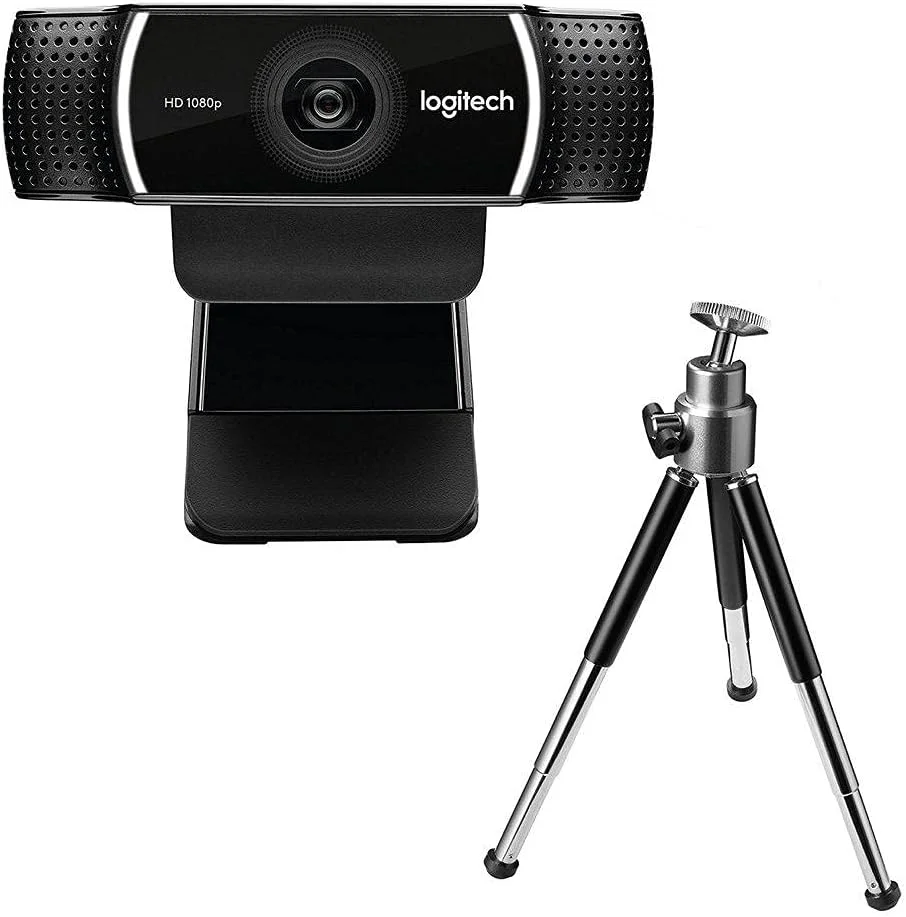وب کم استریمینگ حرفه ای Logitech C922 Pro Full HD 1080p 30fps 720p 60FPS به همراه سه پایه