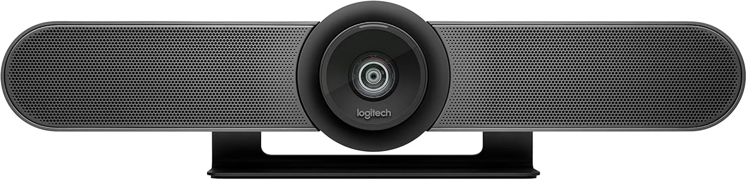 سیستم کنفرانس صوتی و تصویری HD لاجیتک MeetUp و میکروفون توسعه دهنده برای اتاق های جلسات کوچک - مشکی، 960-001201