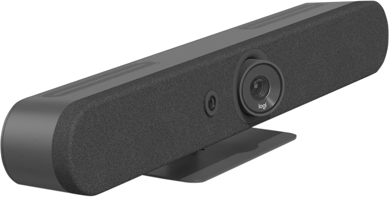 لاجیتک Rally Bar Mini: ویدئو بار همه کاره برای اتاق های کوچک، 4K UHD، گرافیت لاجیتک Rally Bar Mini: ویدئو بار همه کاره برای اتاق های کوچک، 4K UHD، گرافیت