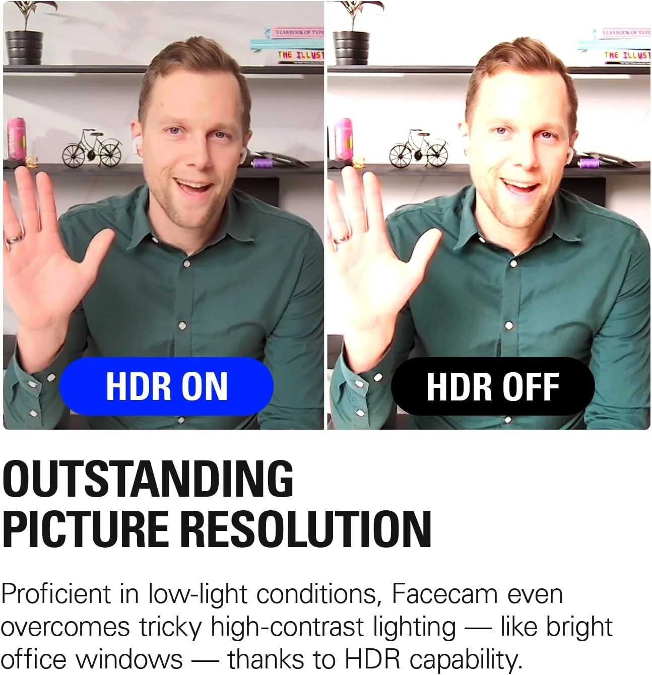 الگاتو فیس کم MK.2 – وب کم فول اچ دی 1080p60، استریم با تاخیر بسیار کم، عملکرد حرفه ای در نور کم، رنگ های واقعی، کنترل برنامه به سبک DSLR، HDR و جلوه های سینمایی، برای زوم/تیمز، سازگار با PC/Mac الگاتو فیس کم MK.2 – وب کم فول اچ دی 1080p60، استریم با تاخیر بسیار کم، عملکرد حرفه ای در نور کم، رنگ های واقعی، کنترل برنامه به سبک DSLR، HDR و جلوه های سینمایی، برای زوم/تیمز، سازگار با PC/Mac