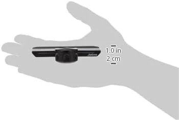 دوربین کنفرانس ویدیویی پانورامیک 4K جبرا 8100-119 PanaCast - دوربین راه حل ویدیویی/اتاق جلسه انعطاف پذیر Plug-and-Play با میدان دید 180 درجه، USB