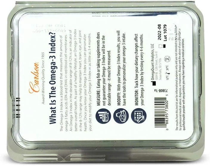 کارلسون، کیت تست امگا 3، 1 عدد