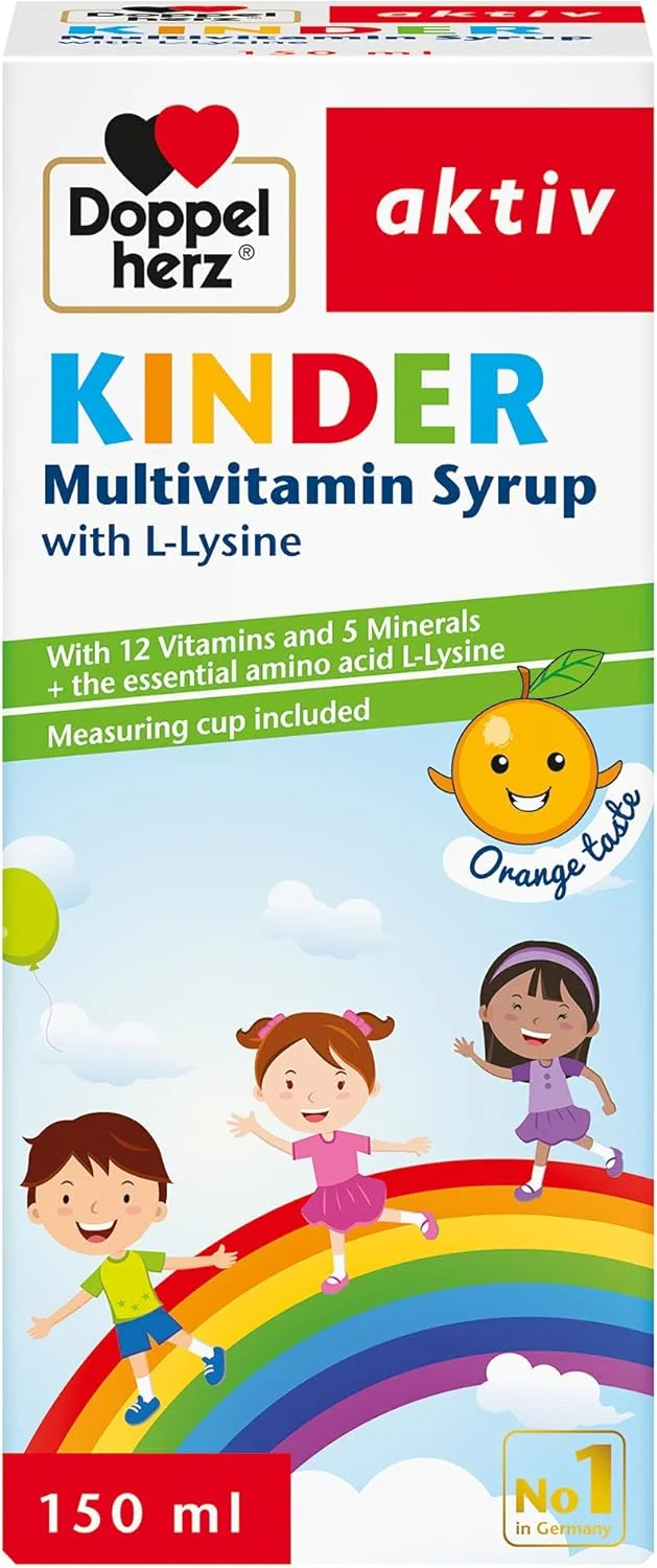 دوپل هرز اکتیو امگا 3 مایع، 250 میلی لیتر