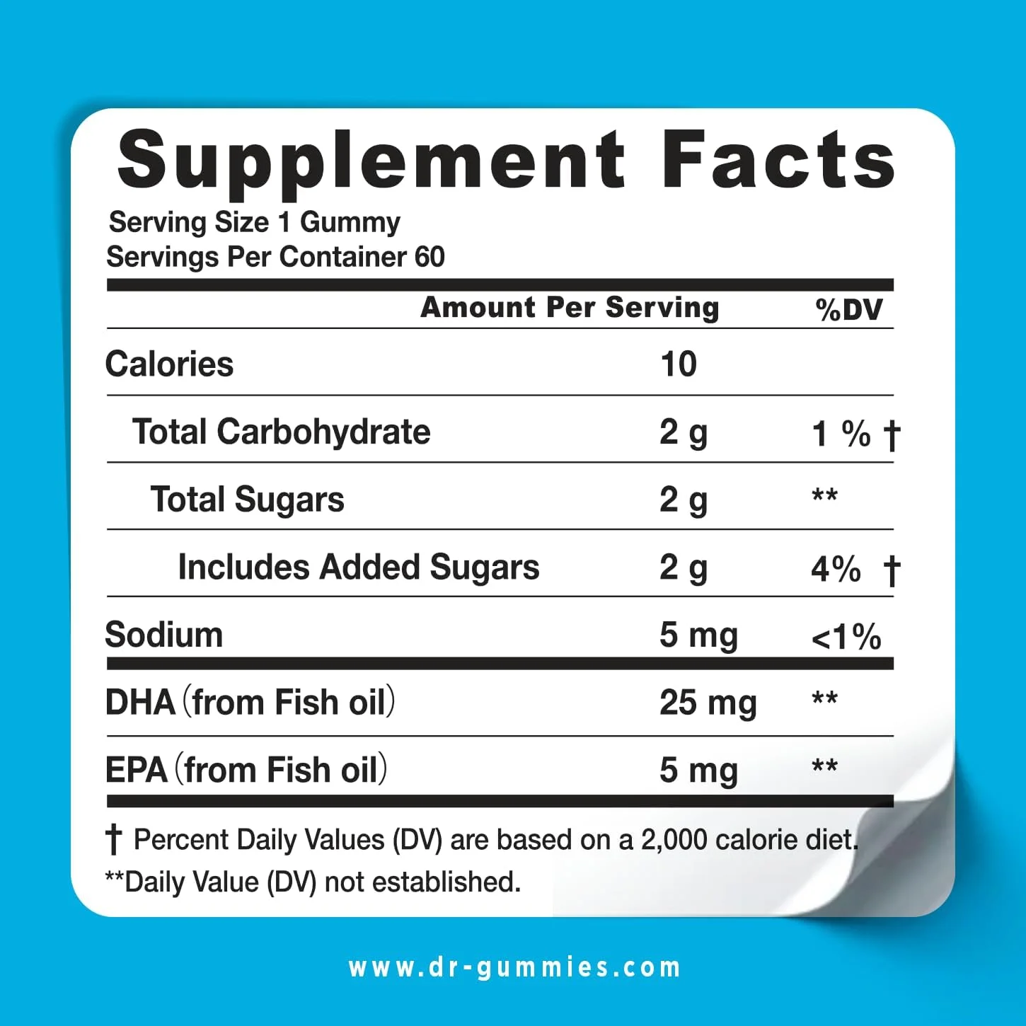 امگا 3 کودکان حاوی DHA و EPA برای سلامت مغز و بینایی، 60 عدد