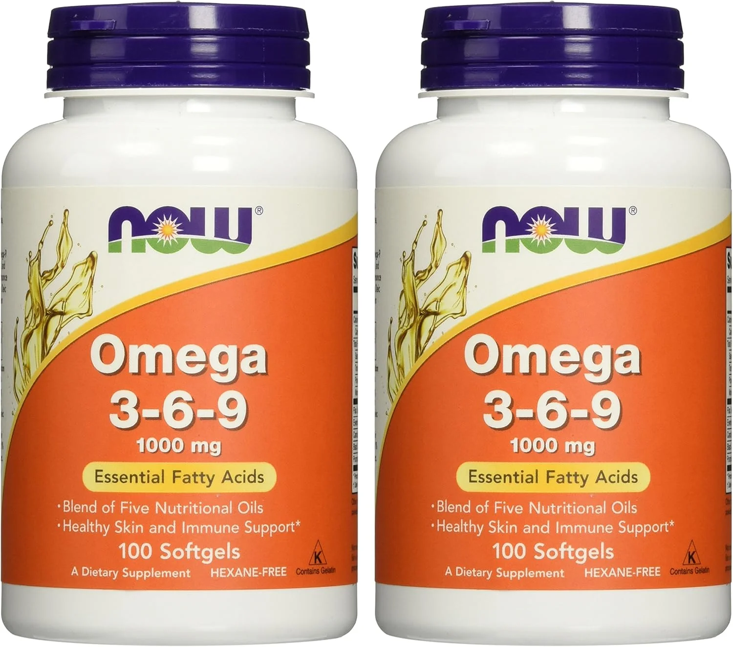 Now Foods امگا 3-6-9 1000 میلی گرم، 100 سافت ژل (بسته 2 عددی) Now Foods امگا 3-6-9 1000 میلی گرم، 100 سافت ژل (بسته 2 عددی)
