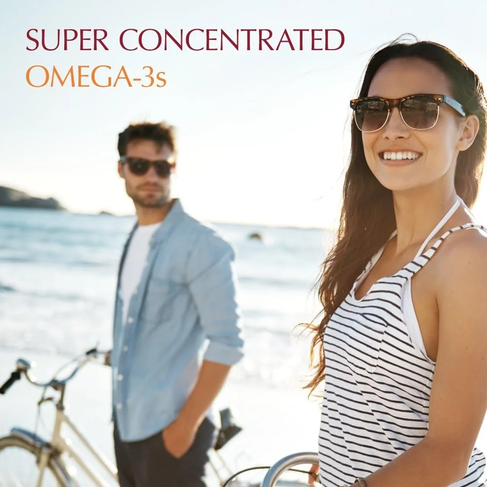 روغن ماهی امگا 3 Garden of Life - مکمل روغن ماهی امگا 3 کاردیو برای سلامت قلب، 915 میلی گرم اسیدهای چرب امگا 3 EPA و DHA - طعم پرتقال، دو ماه مصرف، مکمل های نهایی Minami، 60 سافت ژل روغن ماهی امگا 3 Garden of Life - مکمل روغن ماهی امگا 3 کاردیو برای سلامت قلب، 915 میلی گرم اسیدهای چرب امگا 3 EPA و DHA - طعم پرتقال، دو ماه مصرف، مکمل های نهایی Minami، 60 سافت ژل