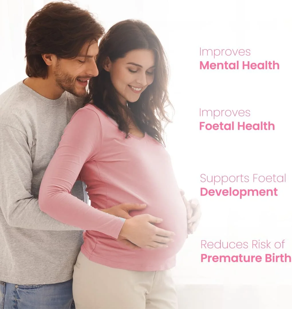 Gardeno Nurturing Life DHA Forte - بهترین DHA امگا 3 دوران بارداری - پشتیبانی از رشد مغز نوزادان در دوران بارداری و شیردهی، 90 سافت ژل، 500 میلی گرم Gardeno Nurturing Life DHA Forte - بهترین DHA امگا 3 دوران بارداری - پشتیبانی از رشد مغز نوزادان در دوران بارداری و شیردهی، 90 سافت ژل، 500 میلی گرم