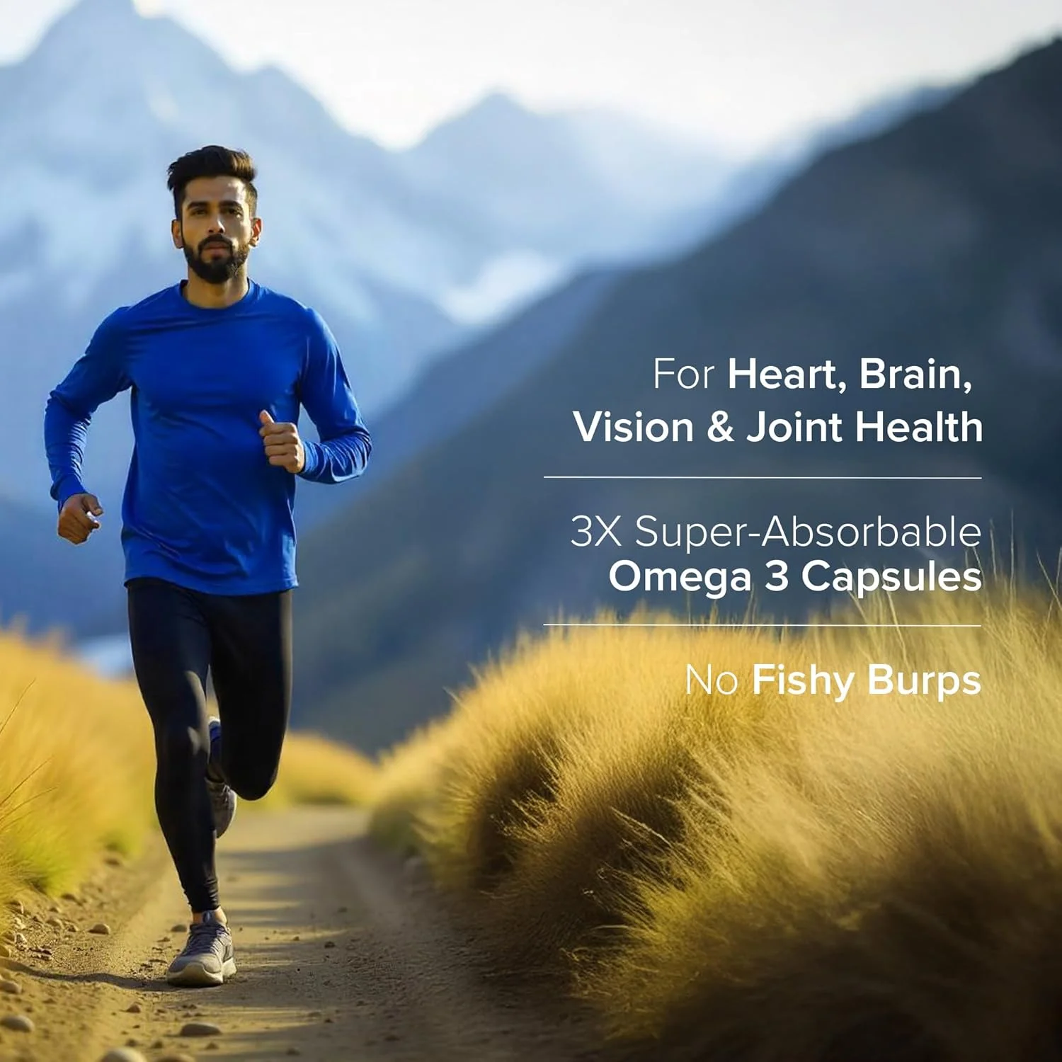 مکمل روغن ماهی سه گانه GNC با قدرت 1500 میلی گرم امگا 3 - 1500 میلی گرم امگا 3 شامل 540 میلی گرم EPA و 360 میلی گرم DHA - (60 سافت ژل)