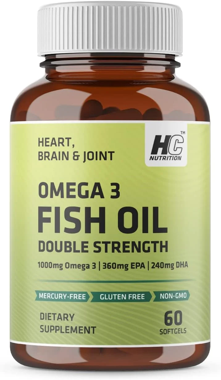 روغن ماهی امگا 3 با دو برابر قدرت HC Nutrition
