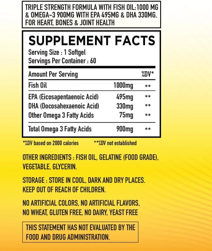 امگا 3 با قدرت سه برابر - 60 سافت ژل امگا 3 با قدرت سه برابر - 60 سافت ژل
