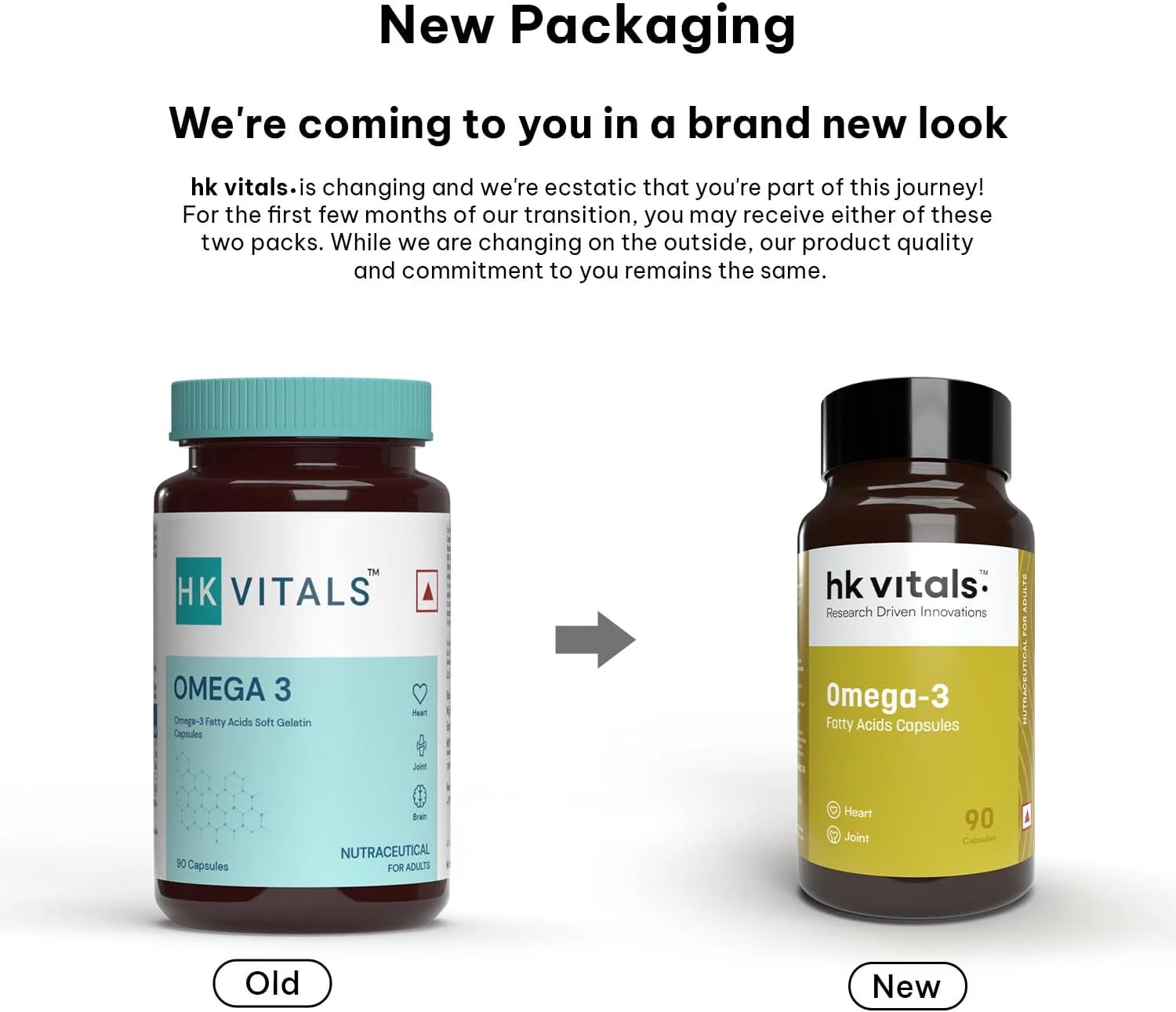 امگا 3 هلث کارت HK Vitals، 1000 میلی گرم امگا 3 با 180 میلی گرم EPA و 120 میلی گرم DHA، برای سلامت مغز، قلب، چشم و مفاصل، 90 کپسول روغن ماهی امگا 3 هلث کارت HK Vitals، 1000 میلی گرم امگا 3 با 180 میلی گرم EPA و 120 میلی گرم DHA، برای سلامت مغز، قلب، چشم و مفاصل، 90 کپسول روغن ماهی