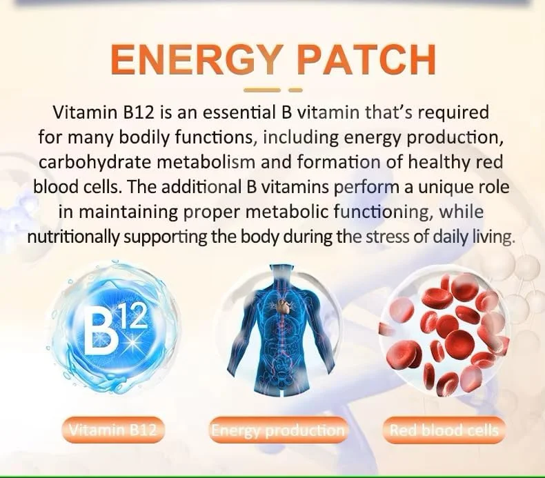 برچسب افزایش انرژی هولیو کر - پشتیبانی روزانه از طریق پوست برای تمرکز، استقامت و نشاط | طبیعی و بدون قند (عرضه 30 روزه)