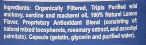 انتخاب ذاتی امگا با طعم لیمو، 240 کپسول