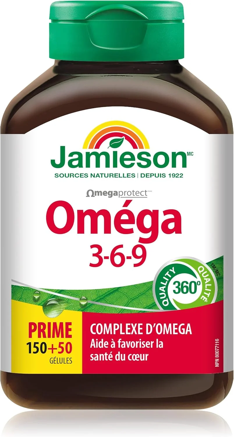 جیمسون امگا 3-6-9، 200 سافت ژل پاداش