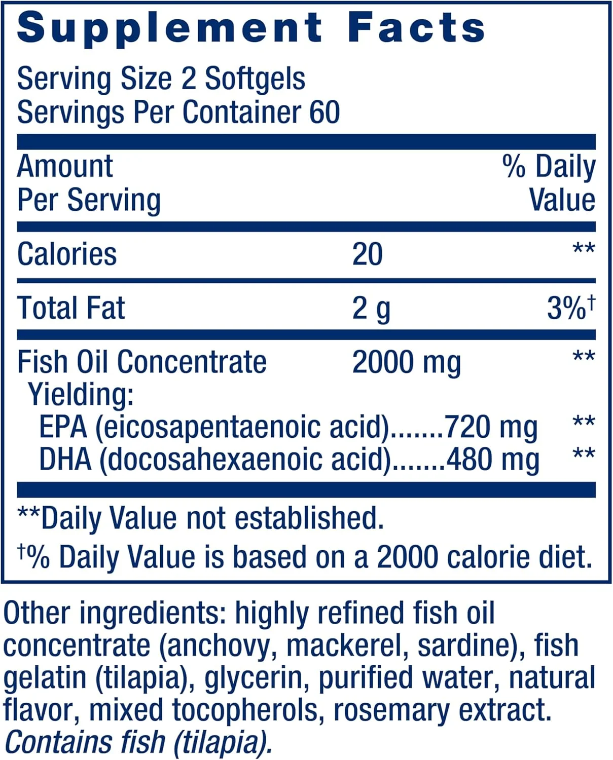  سافت ژل های امگا ای پی ای دی اچ ای لایف اکستنشن، 120 عدد