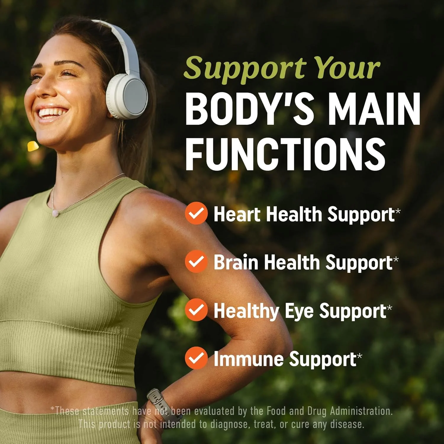 پاستیل امگا 3 روغن ماهی MAV Nutrition با ویتامین C برای تقویت سیستم ایمنی، سلامت مغز، مفاصل و قلب و عروق، طعم دهنده های طبیعی، 60 عدد پاستیل گیاهی