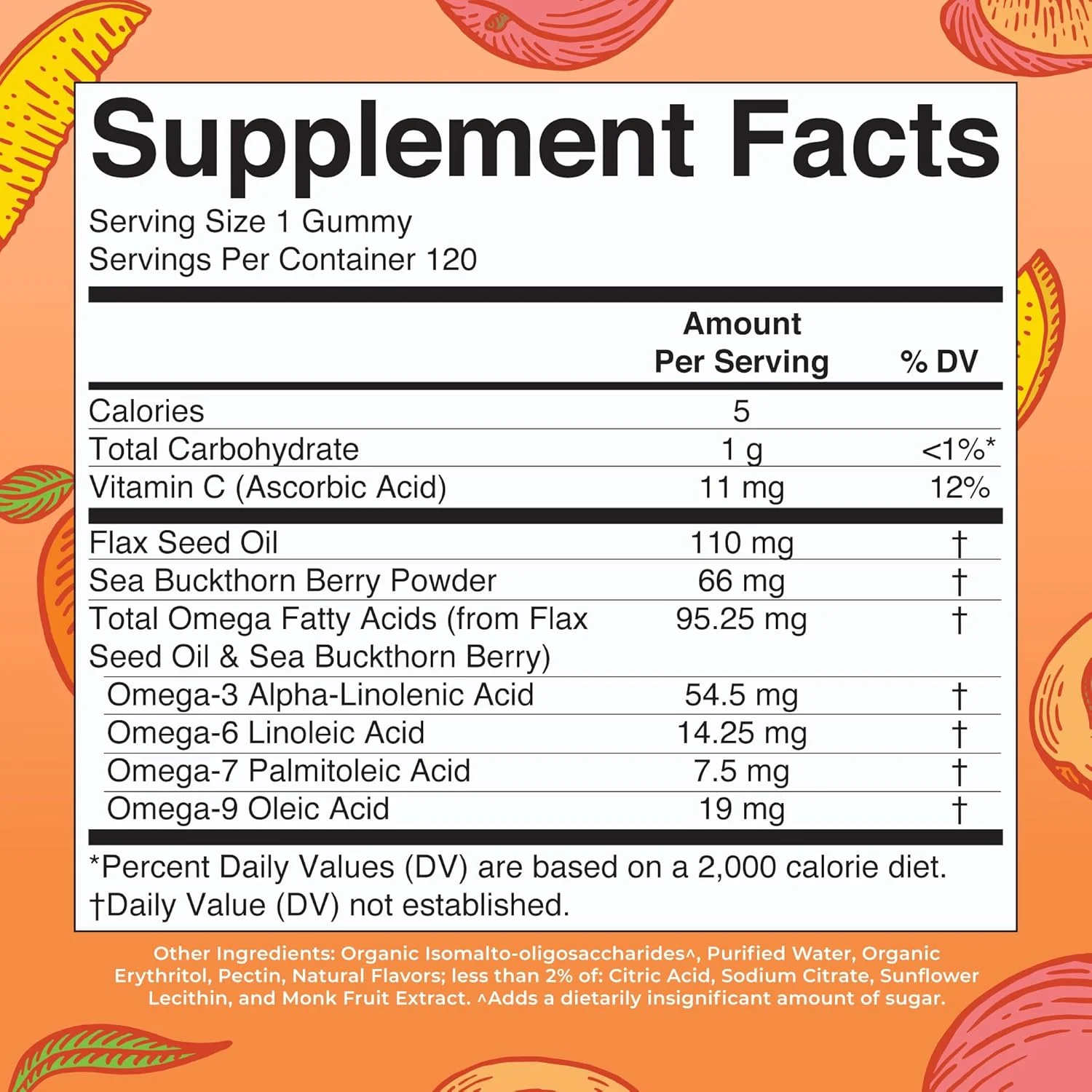 مکمل گیاهی امگا 3-6-7-9 MaryRuth Organics (بر پایه گیاهی)، جویدنی، غیر تراریخته، بدون گلوتن، مناسب برای مردان، زنان و کودکان، بدون ماهی، بدون کریل، بدون شکر (120 عدد)