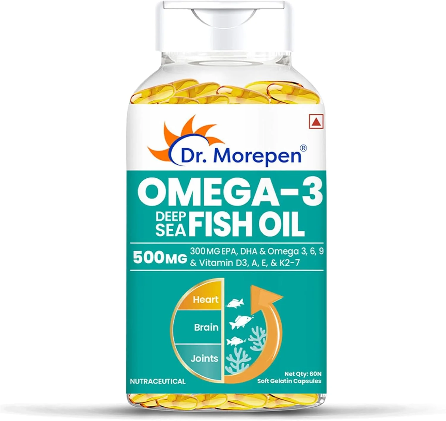 مکمل های امگا 3 دکتر مورپن (روغن ماهی امگا 3 دریای عمیق)