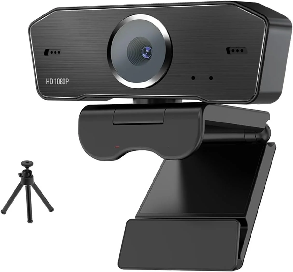 وب کم، دوربین وب USB با کیفیت بالا، میکروفون داخلی هوشمند 1920 × 1080 پیکسل 30 فریم در ثانیه، دوربین وب برای لپ تاپ رومیزی و بازی های رایانه ای برای کنفرانس، پخش زنده و ضبط