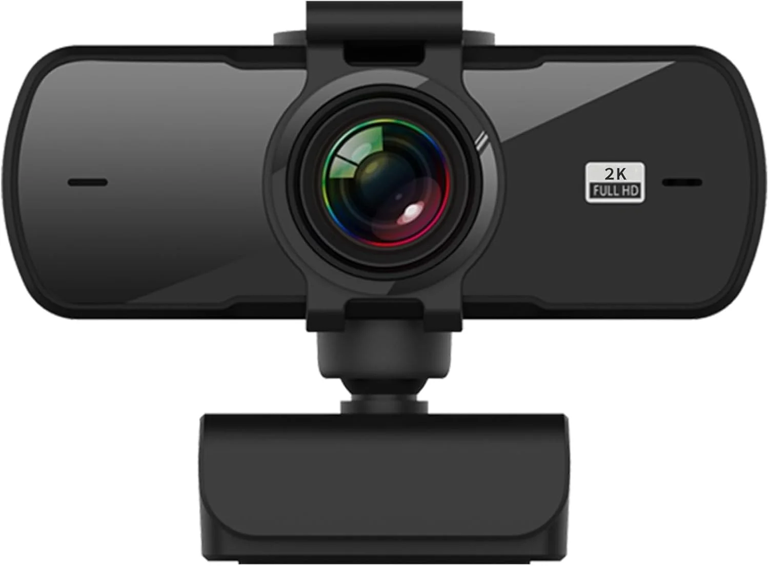 وب کم، دوربین وب 2K Full HD 1080P با فوکوس خودکار و میکروفون، دوربین وب USB برای کامپیوتر شخصی، لپ تاپ و کامپیوتر رومیزی برای کنفرانس، پخش زنده و ضبط