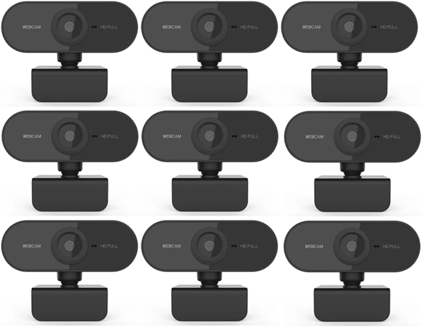 وب کم، وب کم 1080P HD با میکروفون USB، وب کم برای کامپیوتر شخصی و لپ تاپ، دوربین کوچک برای کنفرانس، پخش زنده و ضبط وب کم، وب کم 1080P HD با میکروفون USB، وب کم برای کامپیوتر شخصی و لپ تاپ، دوربین کوچک برای کنفرانس، پخش زنده و ضبط